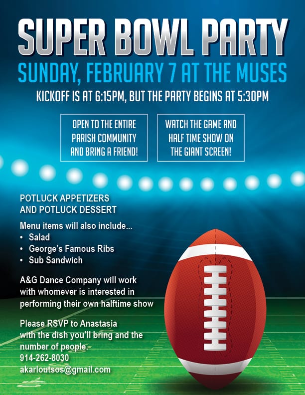 Super Bowl Sunday – Sunday, February 12th - Above and Beyond Fellowship